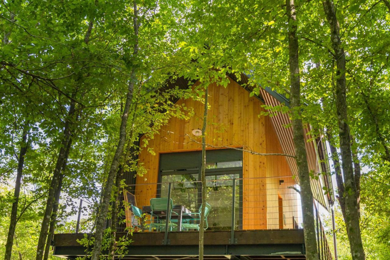 Tree Elements Treehouse Retreat Apartment Slunj Bagian luar foto