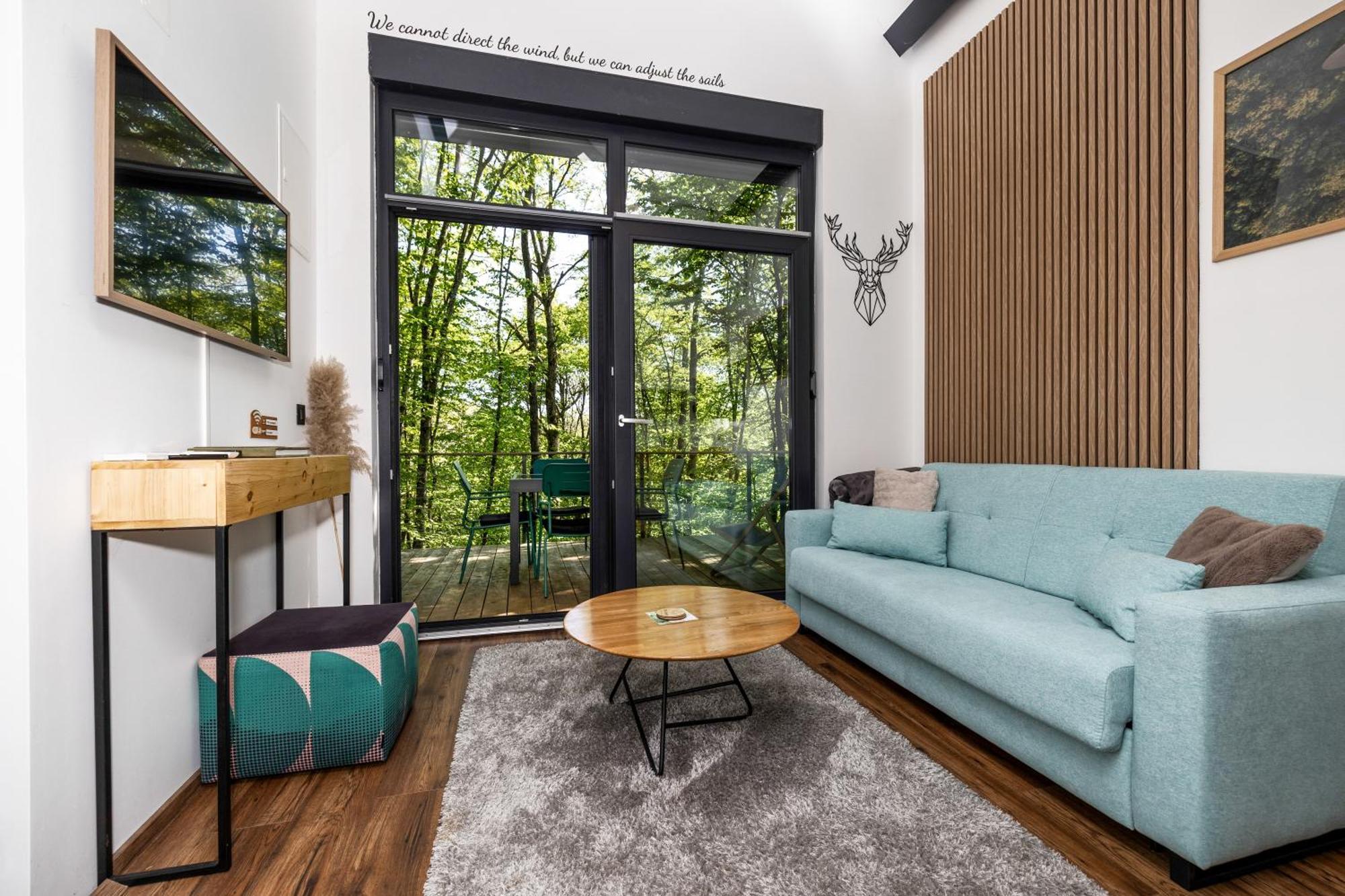 Tree Elements Treehouse Retreat Apartment Slunj Bagian luar foto