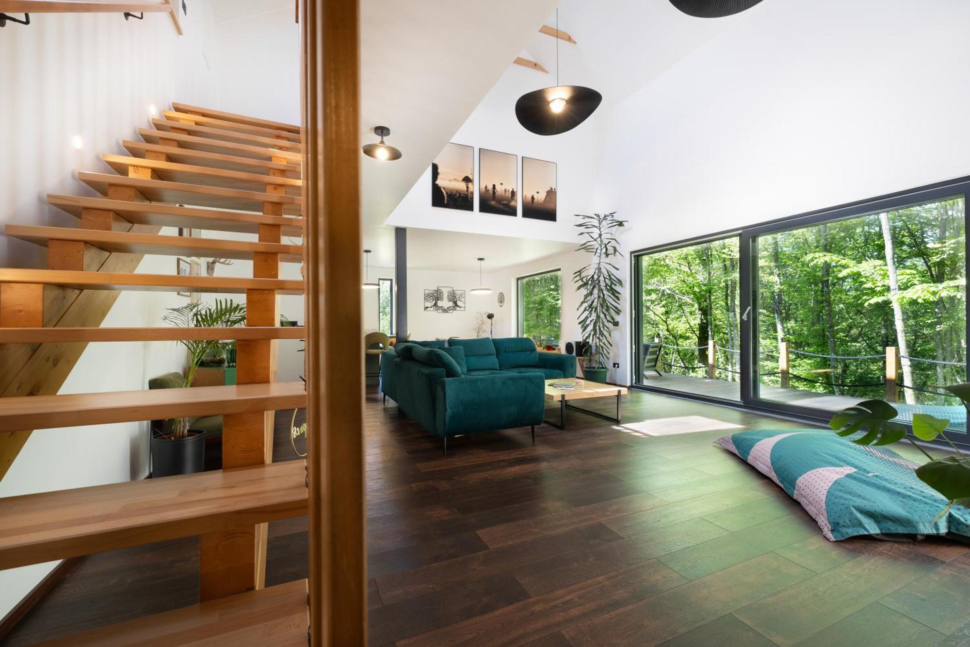 Tree Elements Treehouse Retreat Apartment Slunj Bagian luar foto