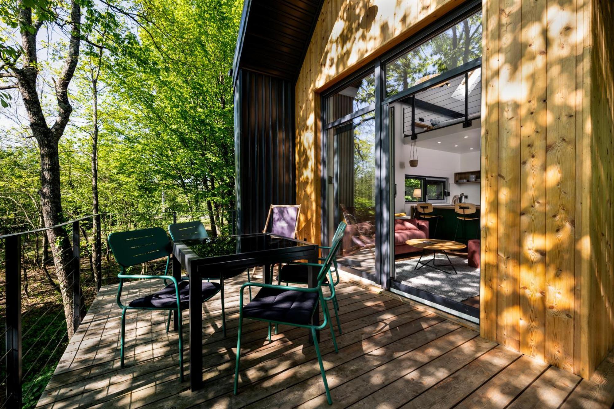 Tree Elements Treehouse Retreat Apartment Slunj Bagian luar foto